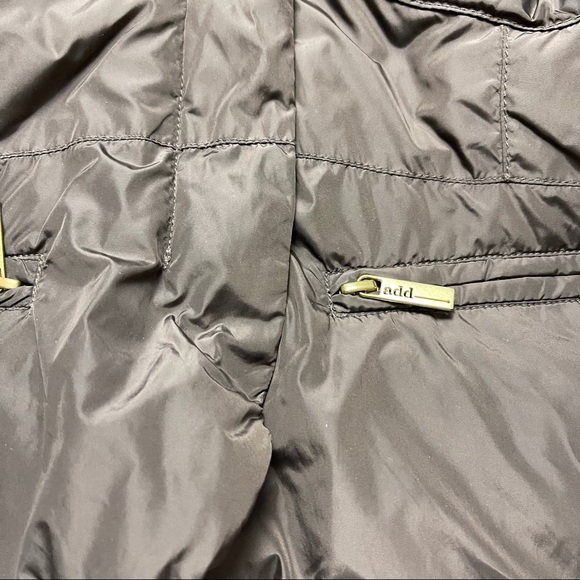 ADD Down Shawl Collar Short Puffer Jacket - Picture 5 of 6